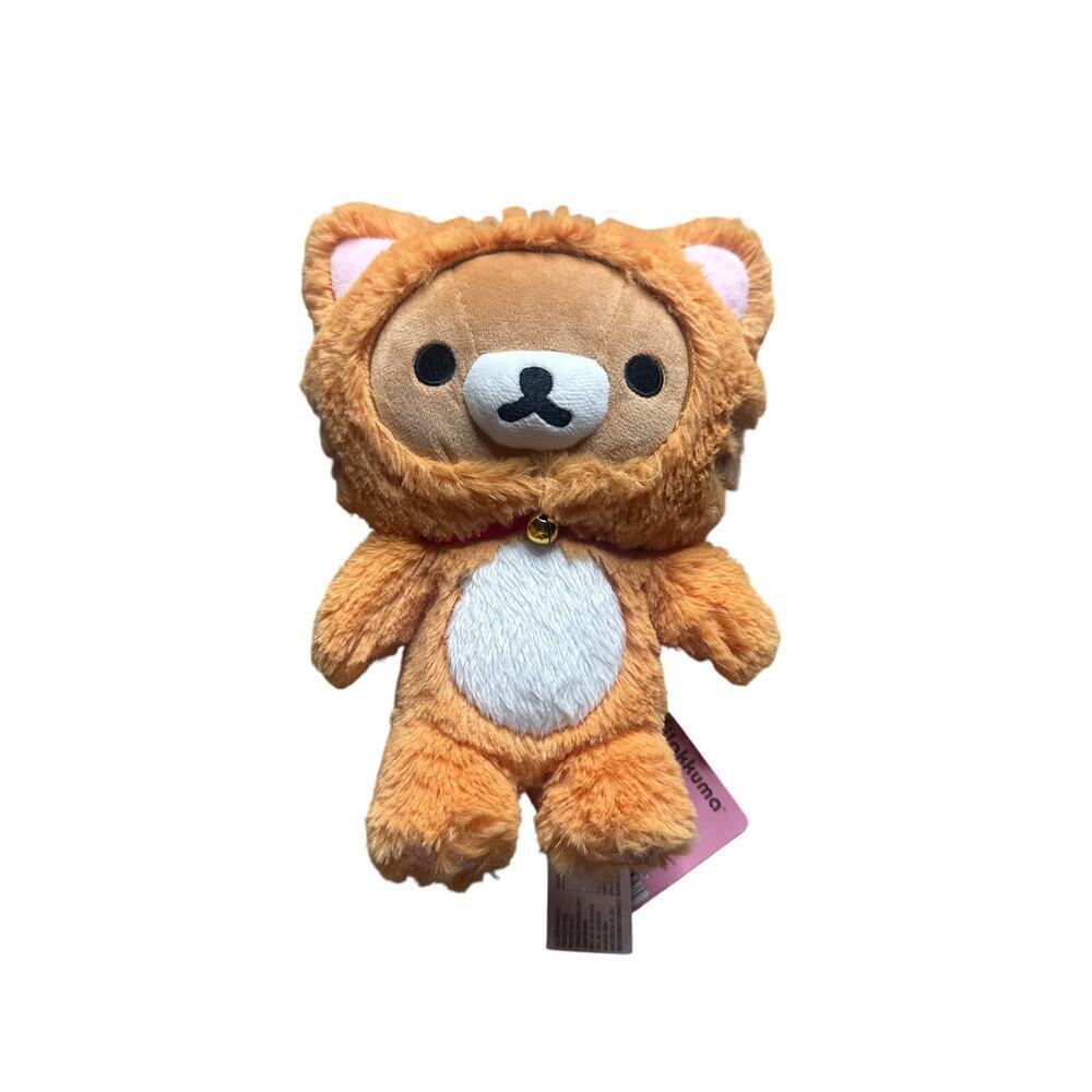 Rilakkuma San-X Original Plush – Dressed as Fluffy Tiger – 9” – NWT